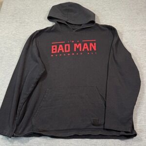 Under Armour Hoodie Mens L Black Pullover Muhammad Ali Boxing Graphic